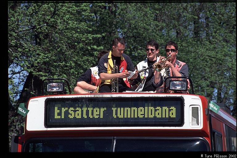 Student Orchestra Festival Parade, Linköping 2001