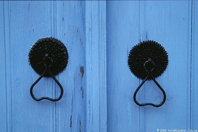 Blue door detail, Lefkara